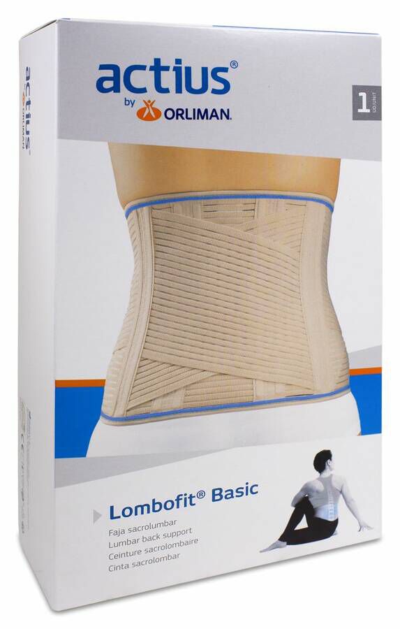 Actius Lombofit Basic Faja Sacrolumbar Talla 5 1 Ud