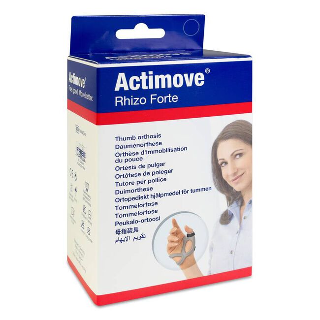 Actimove Rhizo Forte Ortesis de Pulgar para Mano Derecha Talla L 1 Ud