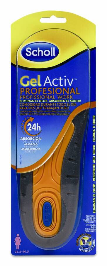 Scholl Gelactiv Profesional Mujer 1 Par