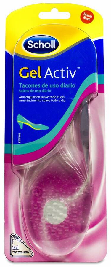 Scholl GelActiv Tacón Diario 1 Par