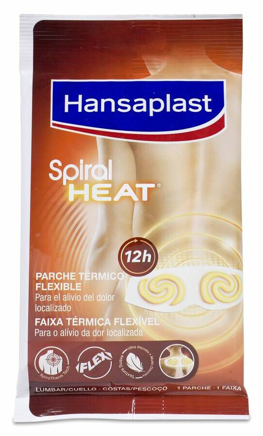 Hansaplast Spiral Heat Parches Térmicos