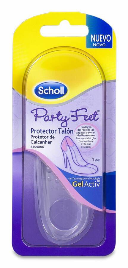 Scholl GelActiv Protector Talón 1 Par