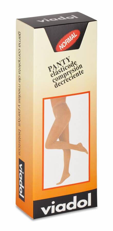 Viadol Panty Compresión Normal Talla Reina Beige 1 Ud