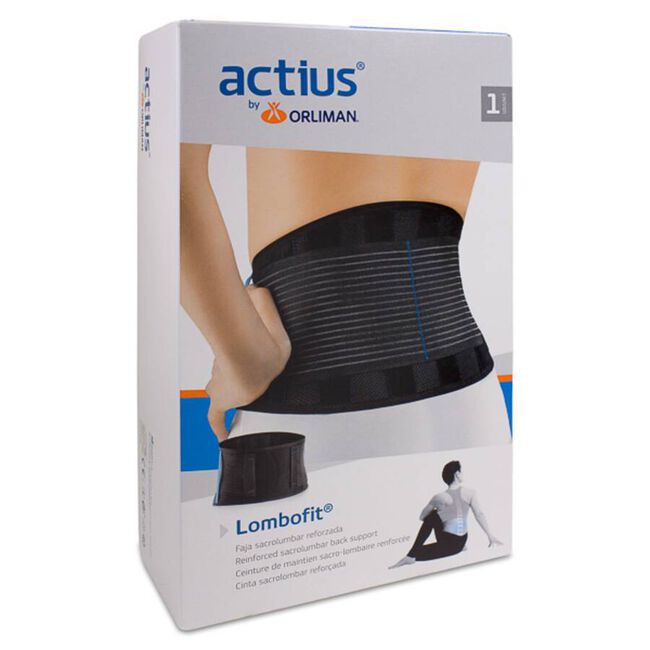 Actius Lombofit Faja Sacrolumbar Reforzada T1 1 Ud