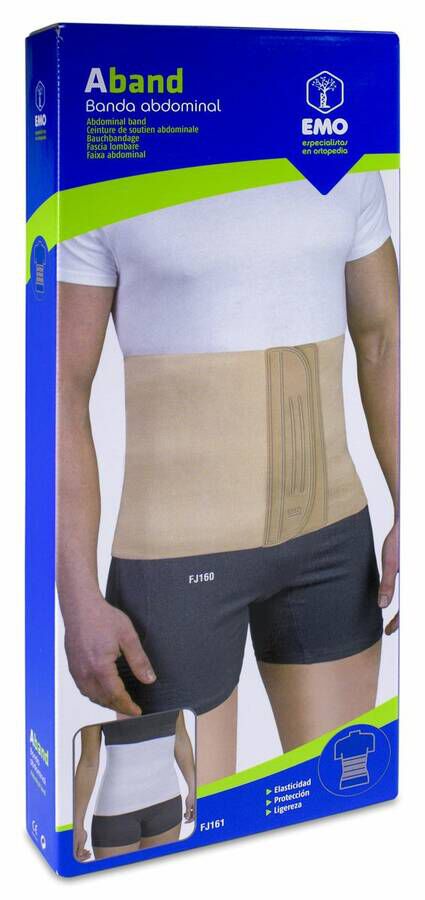 Emo Banda Abdominal Algodón FJ160 Beige Talla XL 1 Ud