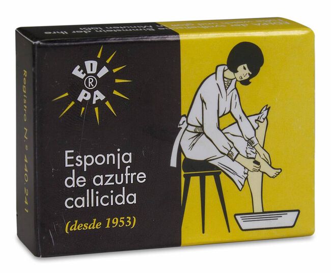 Edipa Esponja de Azufre Callicida 1 Ud