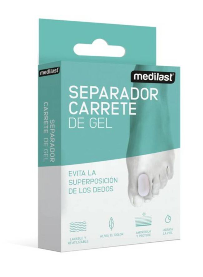 Medilast Separador Carrete de Gel Talla G 2 Uds