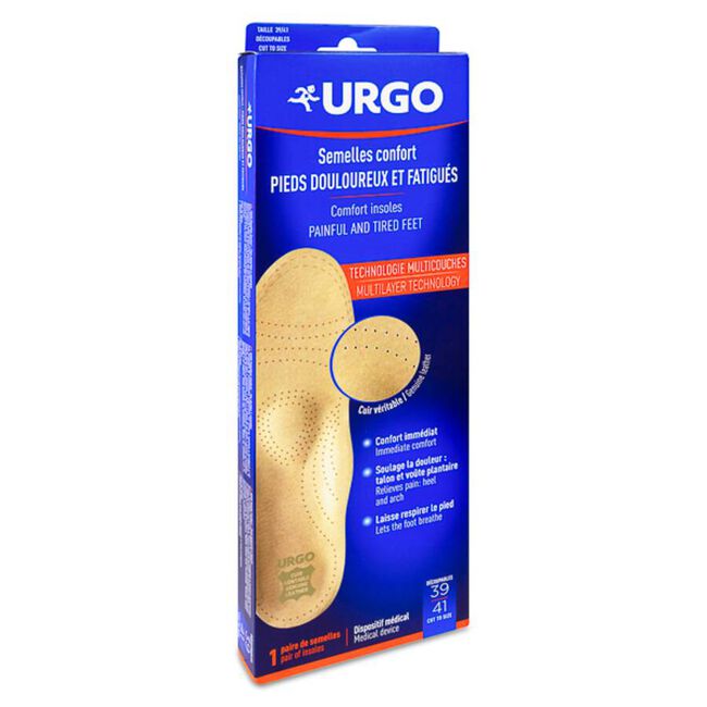 Urgo Plantillas Confort Talla 39 a 41 1 par