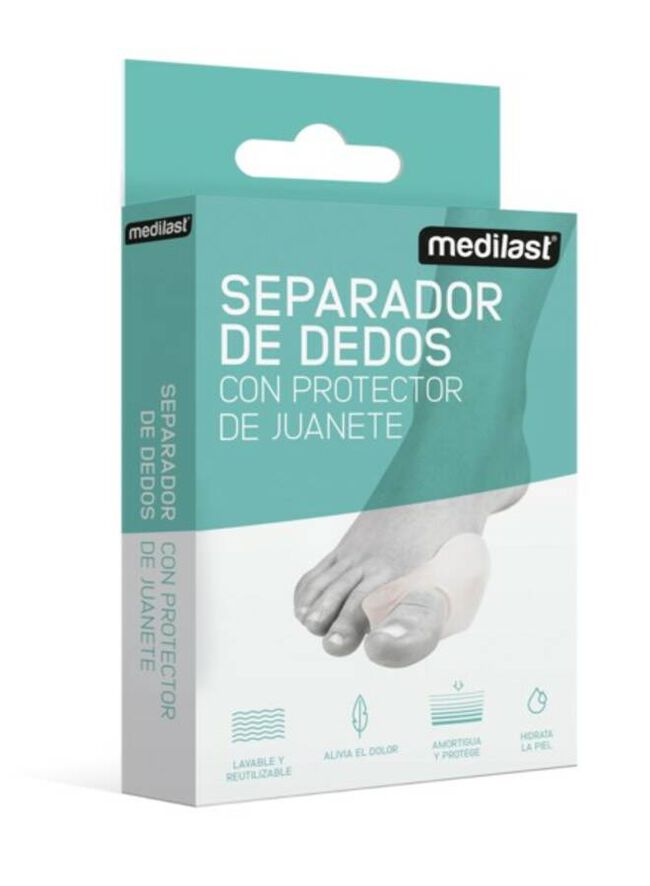 Medilast Separador de Dedos con Protector de Juanete 1 Ud