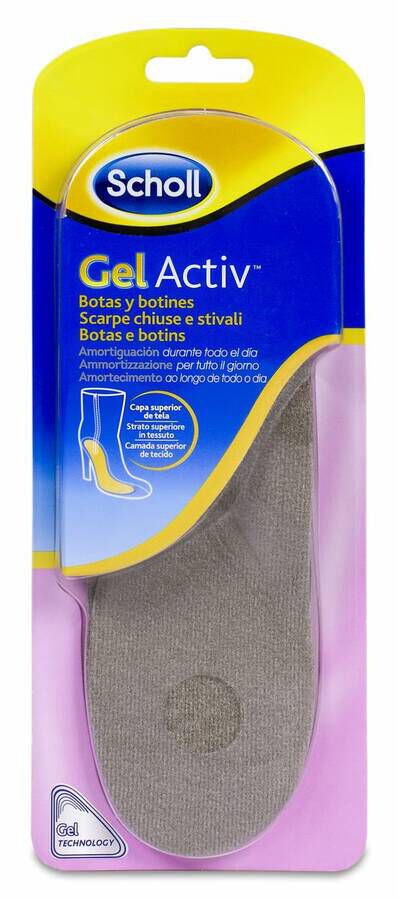 Scholl GelActiv Botas 1 Par