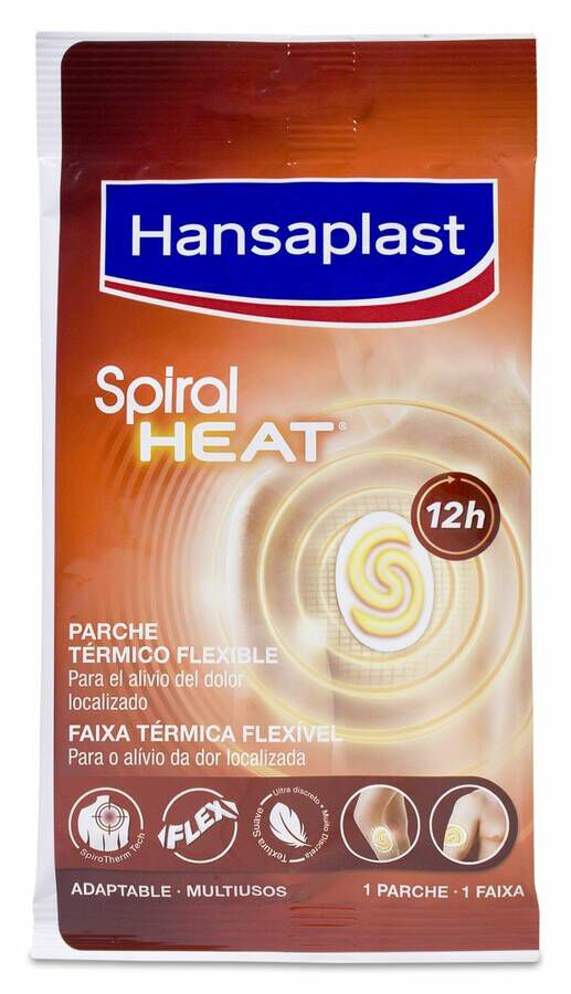 Hansaplast Spiral Heat Parches Térmicos Adaptables 1 ud