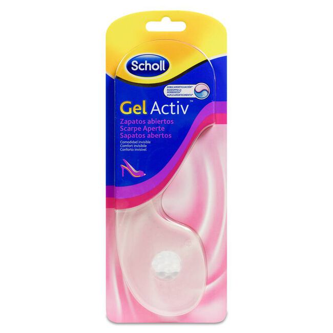 Scholl Plantilla GelActiv Zapatos Abiertos 1 Par