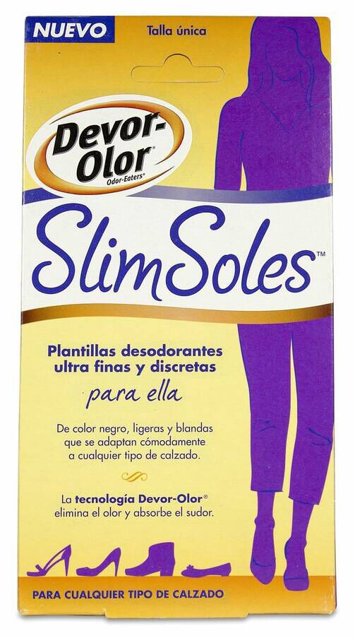 Devor-Olor Plantillas Mujer Ultrafinas 1 Par