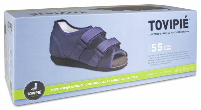 Tovipie Sandalia Post-Operatoria Azul Talla Pequeña 1 Ud