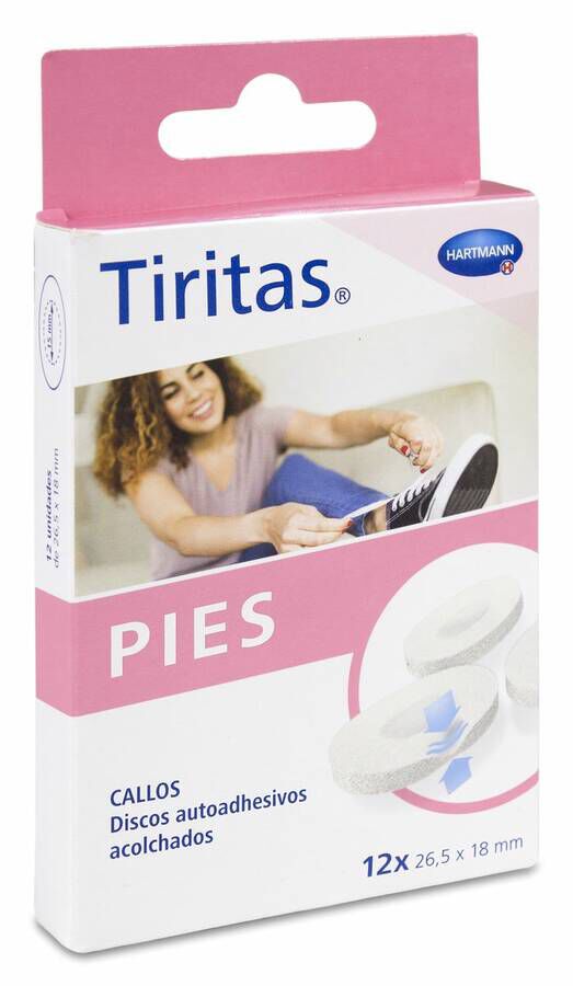 Tiritas Pies Callos Disco Protector 12 Uds