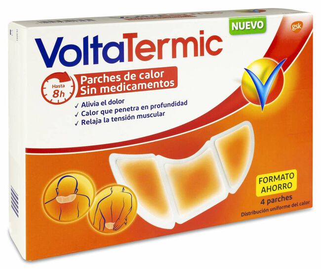 VoltaTermic Parches de Calor 4 Uds