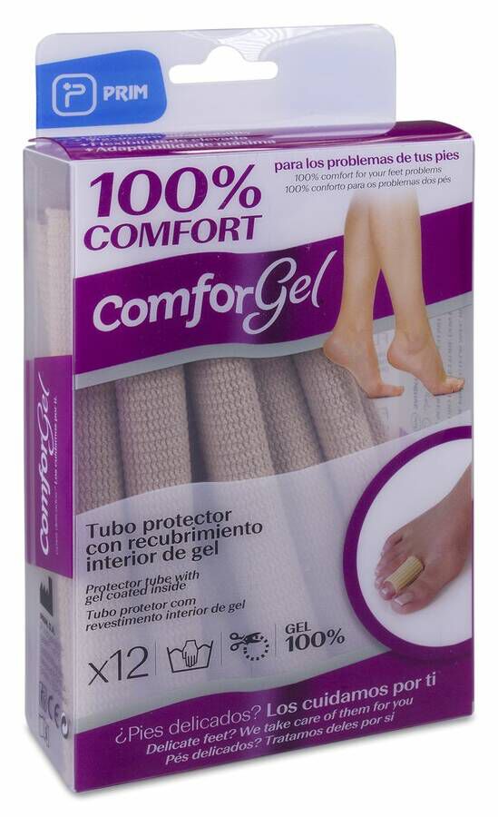 Comforsil Tubo Protector Recubrimiento Interior Gel 12 Uds