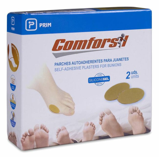 Comforsil Parches Autoadherentes para Juanetes 2 Uds