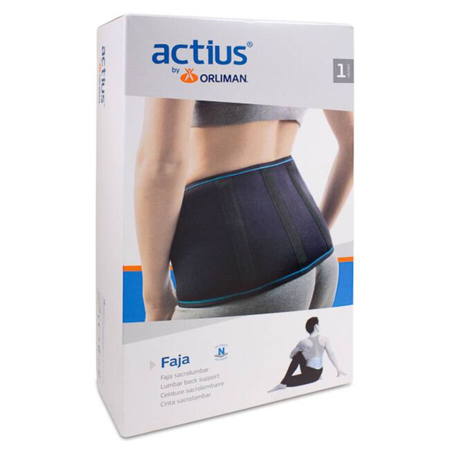 Actius Faja Sacrolumbar Neopreno Talla Única 1 Ud