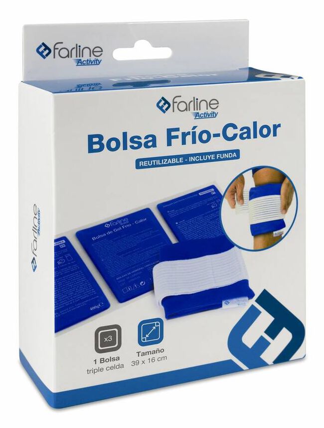 Farline Activity Bolsa de Gel Frío-Calor Grande 1 Ud