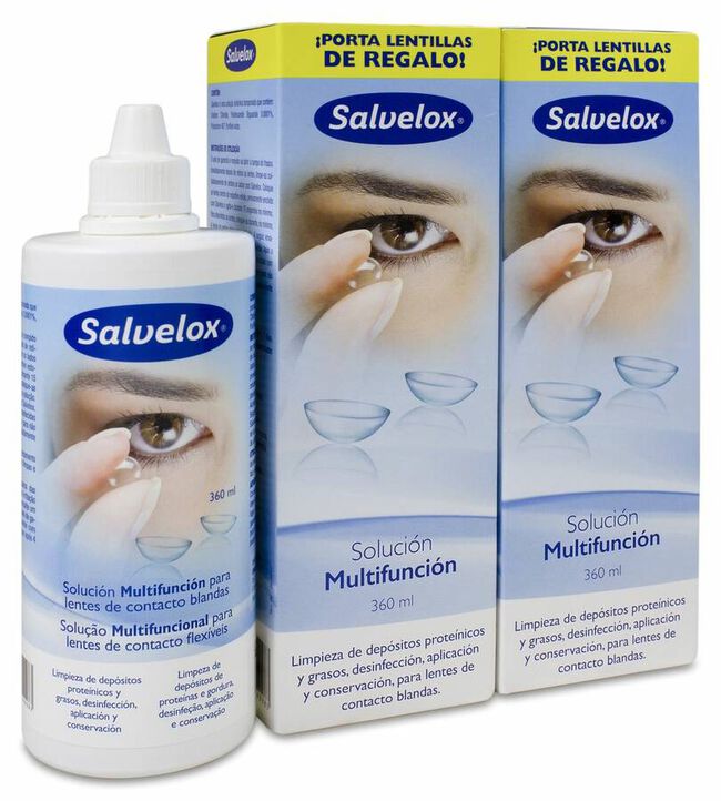 Duplo Salvelox Solución Multifunción 2 x 360 ml