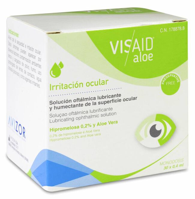 Visaid Aloe 30 Uds