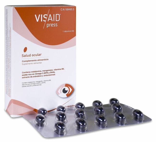 Visaid Press 30 Cápsulas