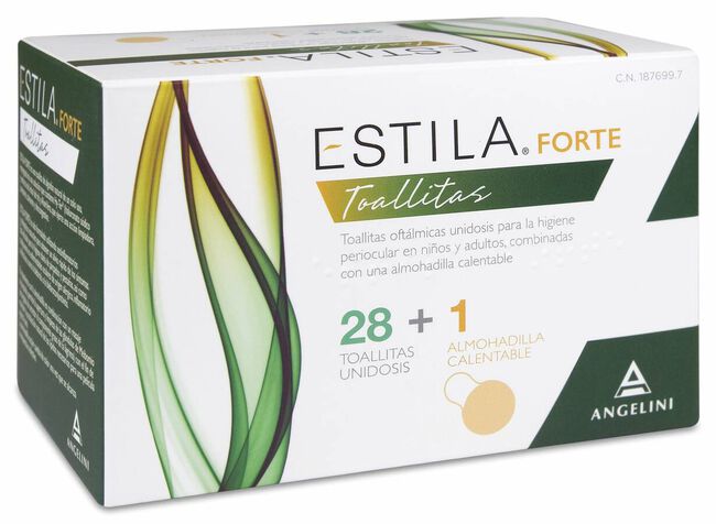 Estila Forte 28 Toallitas + 1 Almohadilla