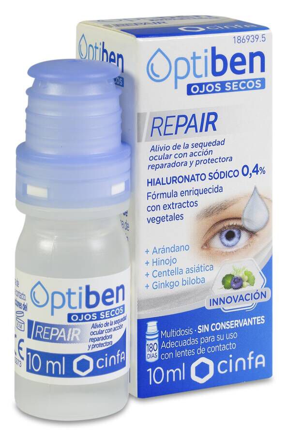 Optiben Ojos Secos Repair Multidosis 10 ml