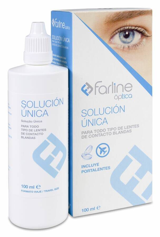 Farline Óptica Solución énica Formato de Viaje 100 ml