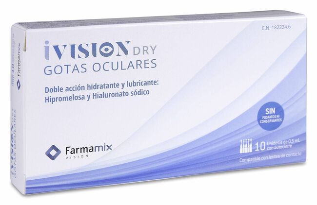 iVisión Dry Gotas Oculares 10 uds