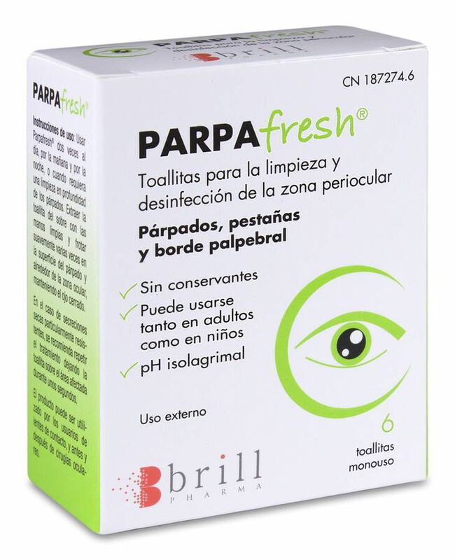 ParpaFresh Limpieza Ocular 6 Uds