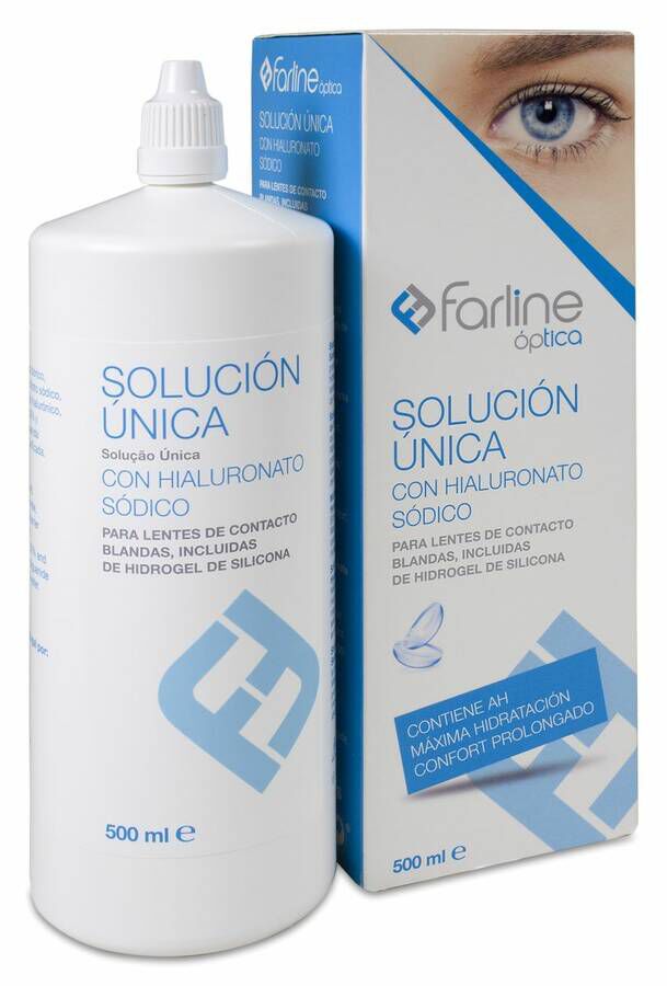 Farline Solución énica con µcido Hialurónico 500 ml