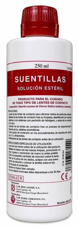 Orravan Suentillas 250 Uds