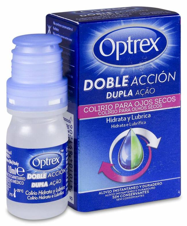 Optrex Doble Acción Ojos Secos Multidosis 10 ml