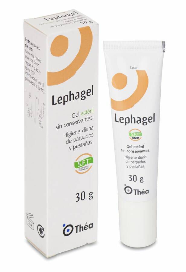 Lephagel Higiene de Párpados y Pestañas 30 g