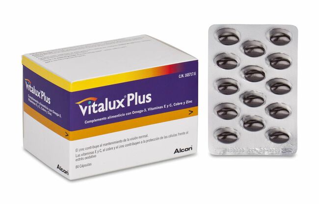 Vitalux Plus 84 Uds