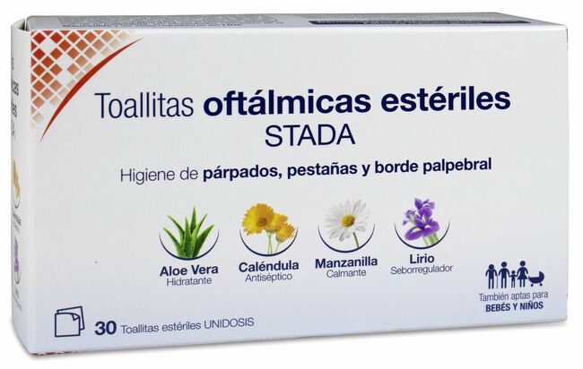 Care+ Toallitas Oftálmicas Estériles 30 Uds