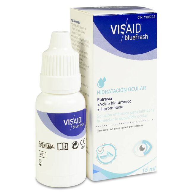 Visaid Bluefresh Hidratación Ocular 15 ml