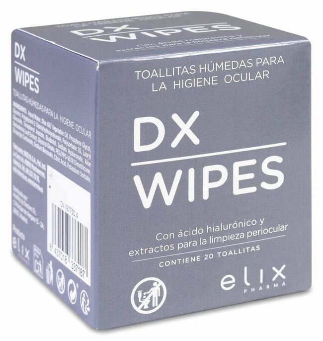 DX Wipes Toallitas Oculares