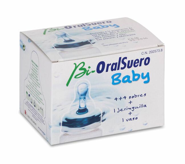 Bioralsuero Baby 4 Sobres 