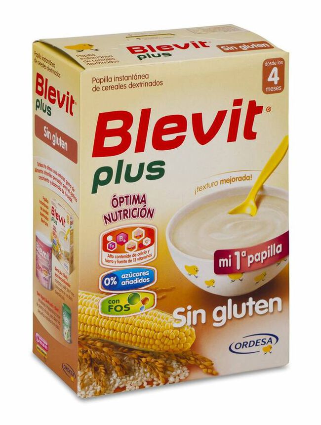 Blevit Plus Sin Gluten 300 gr 