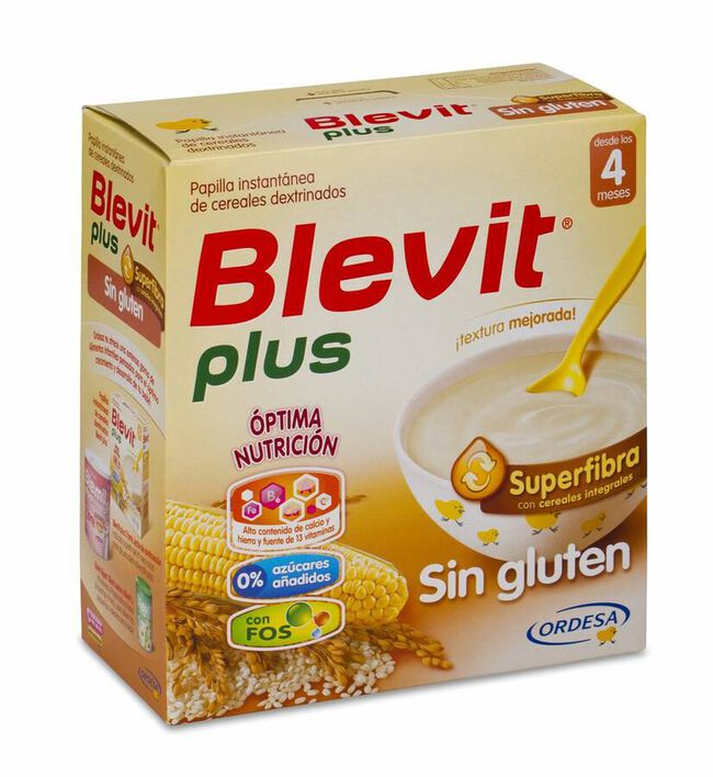 Blevit Plus Superfibra Apto Dieta Sin Gluten 700 gr 