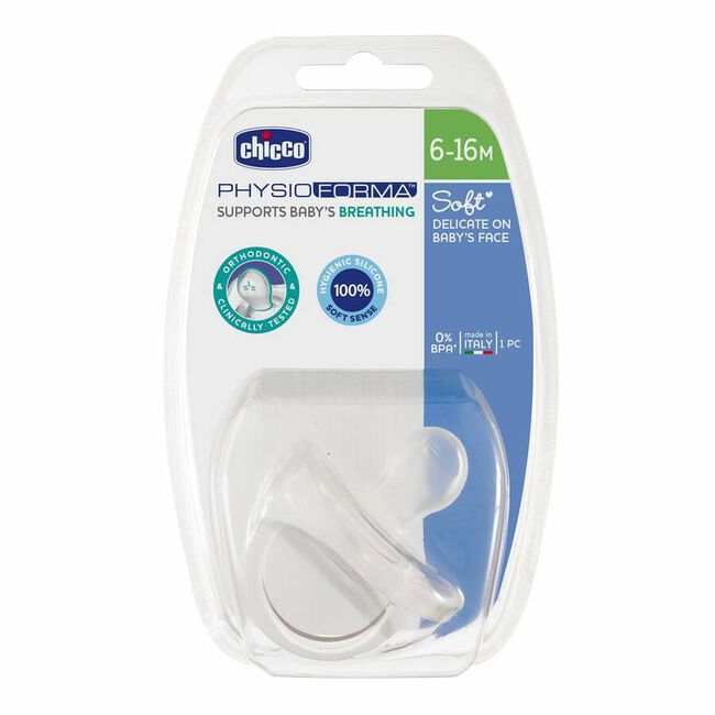 Chupete Silicona Chicco Todogoma Physiosoft Anatomico 4 M+ 