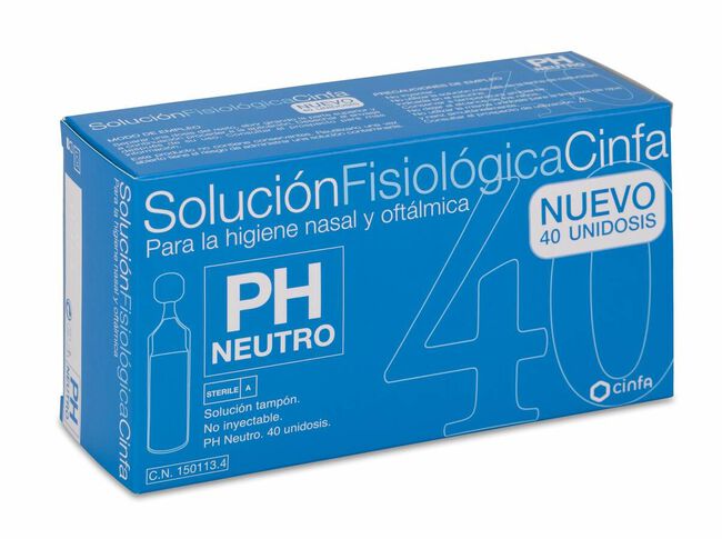 Cinfa Solución Fisiologica 40 Unidosis 