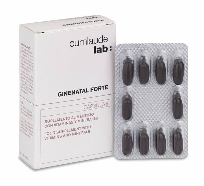 Cumlaude Lab: Ginenatal Forte 30 Cápsulas 