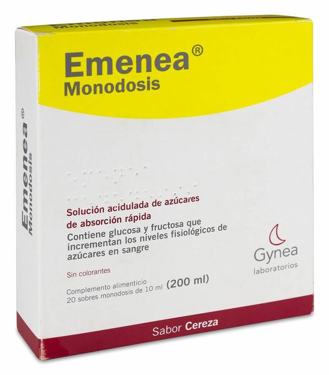 Emenea Sobres Monodosis Cereza 10 ml 20 Sobres 