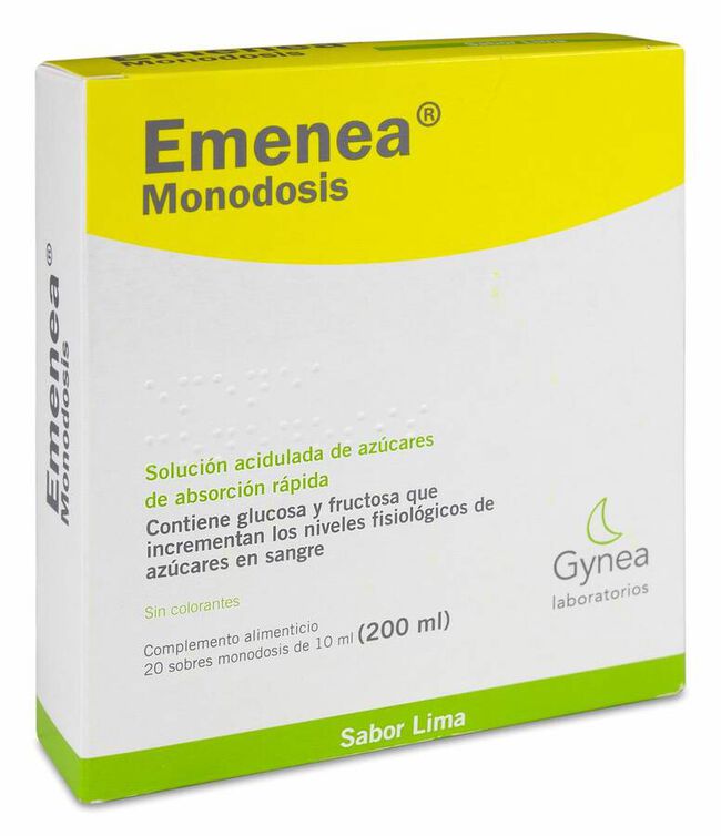 Emenea Sobres Monodosis Lima Limon 10 ml 20 Sobres 