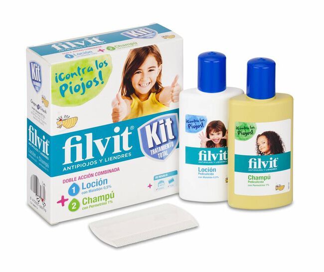 Filvit Kit Antipiojos 100 ml + 100 ml 