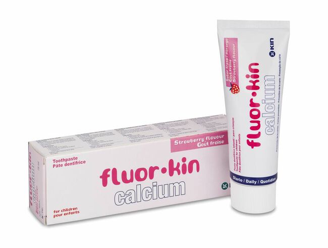 Fluor Kin Calcio Pasta Dentifrica 75 ml 